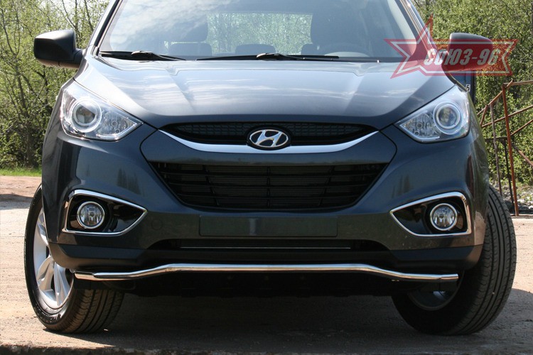 Защита переднего бампера d42 "волна"(Hyundai ix35 2010-) ЦЕНА: 69700 тенге
